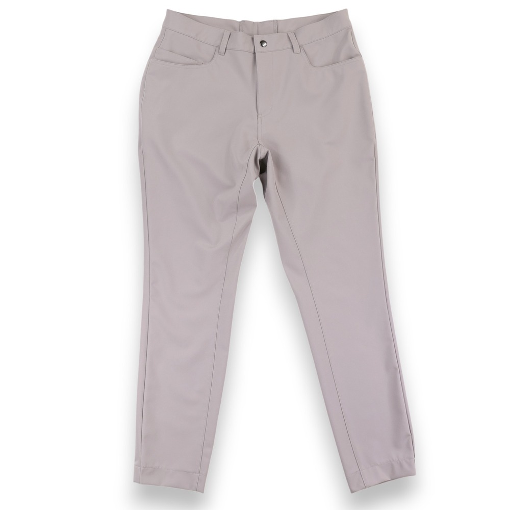 State & Liberty Performance Pants Mens 33x30 Gray Athletic Fit Stretch Golf
